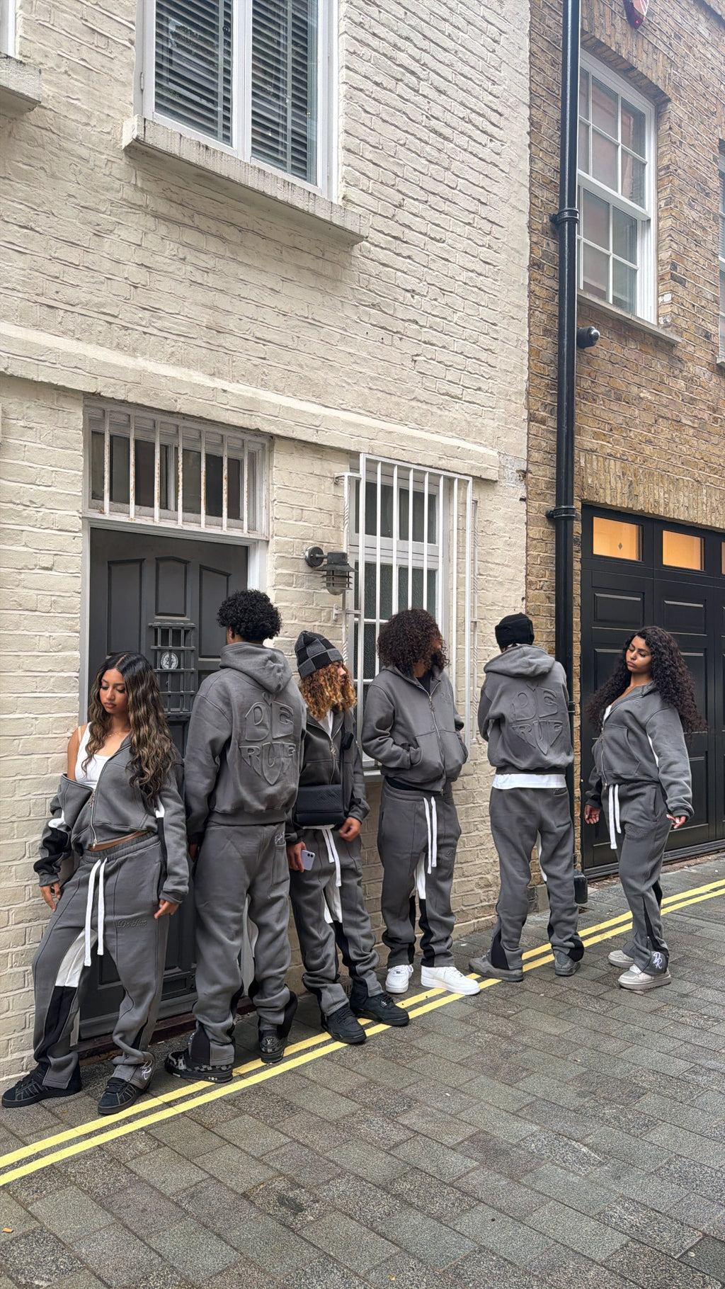 Charcoal De Rue Tracksuit