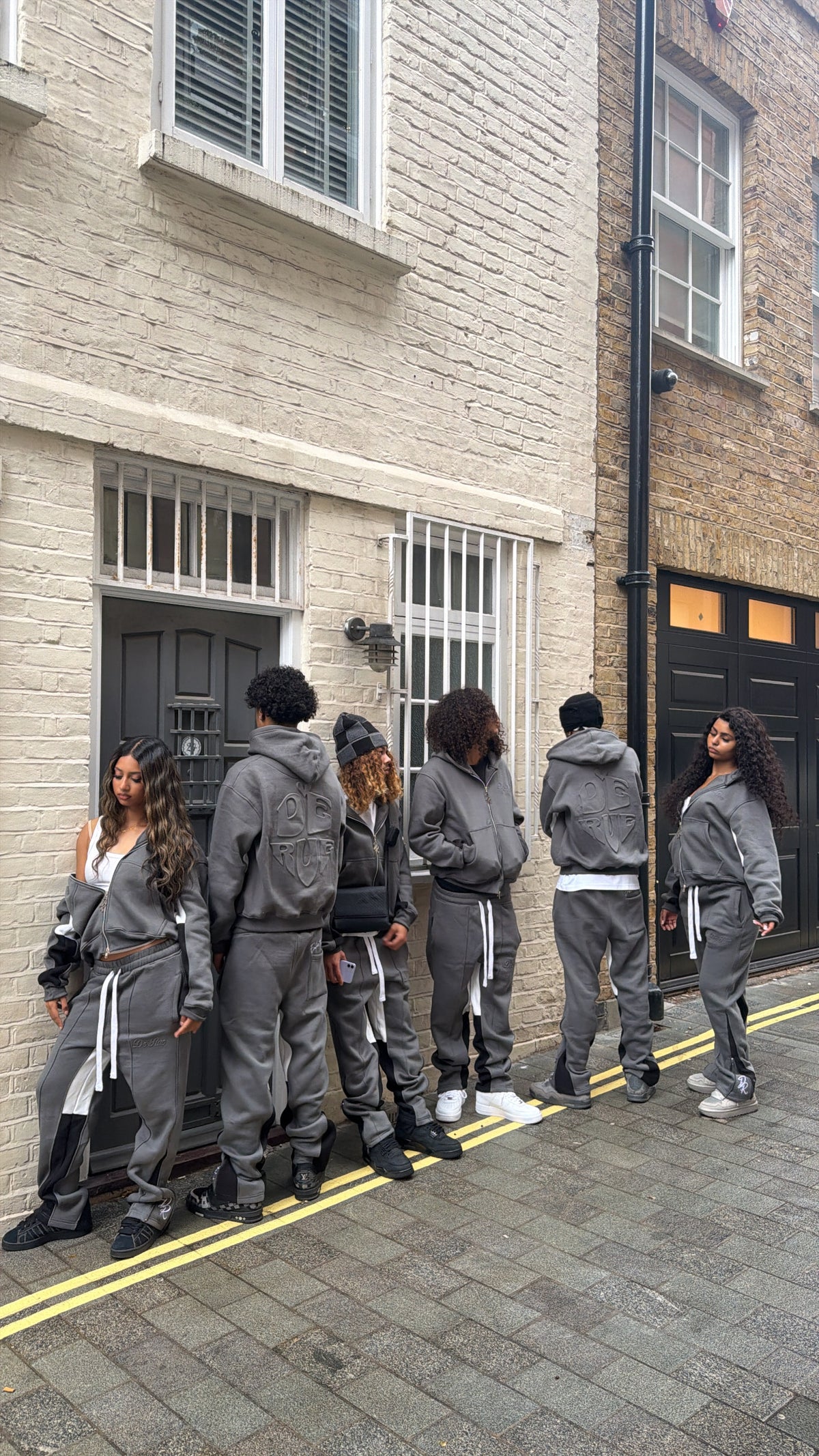 Charcoal De Rue Tracksuit
